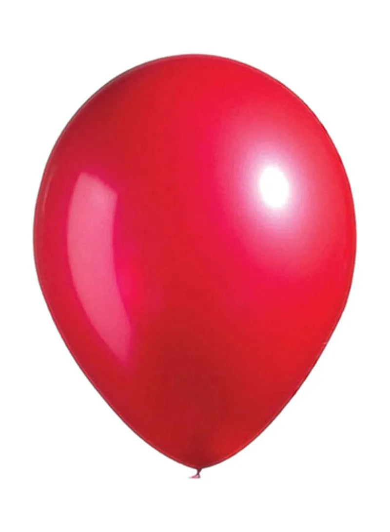 10pcs 12" Pearlized Red Balloons