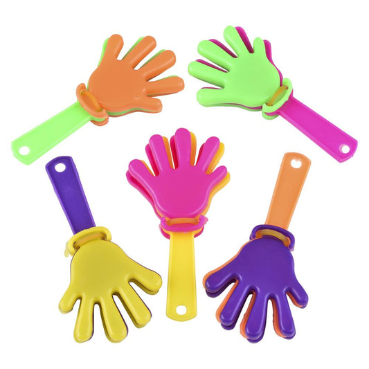 12pcs 3" Hand Clappers Favours