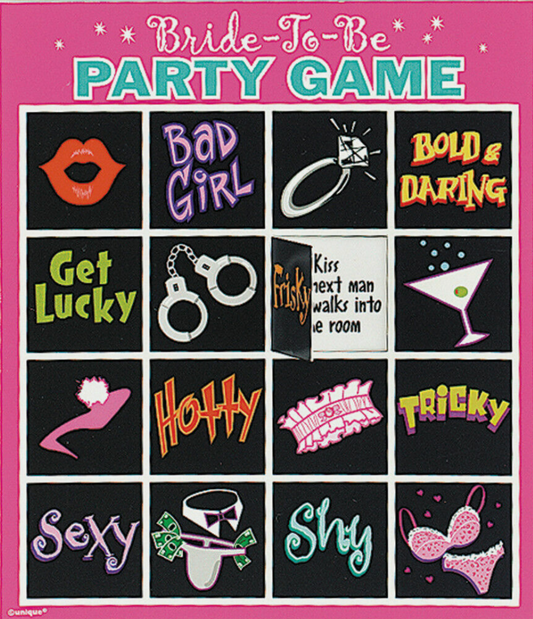 1pc Bride to Be Party Game