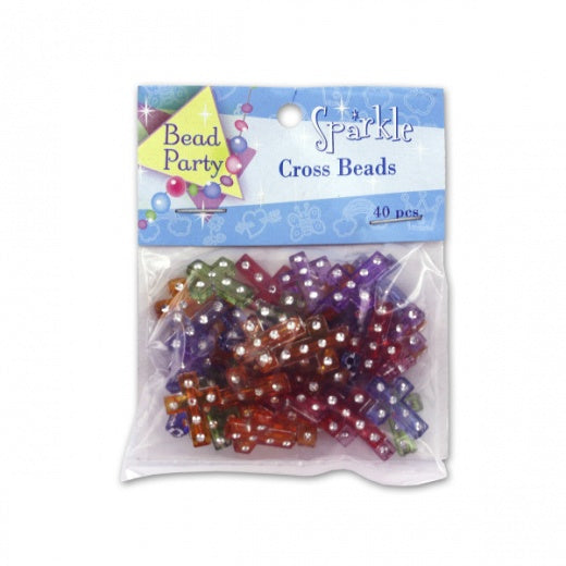 Sparkle Cross Beads