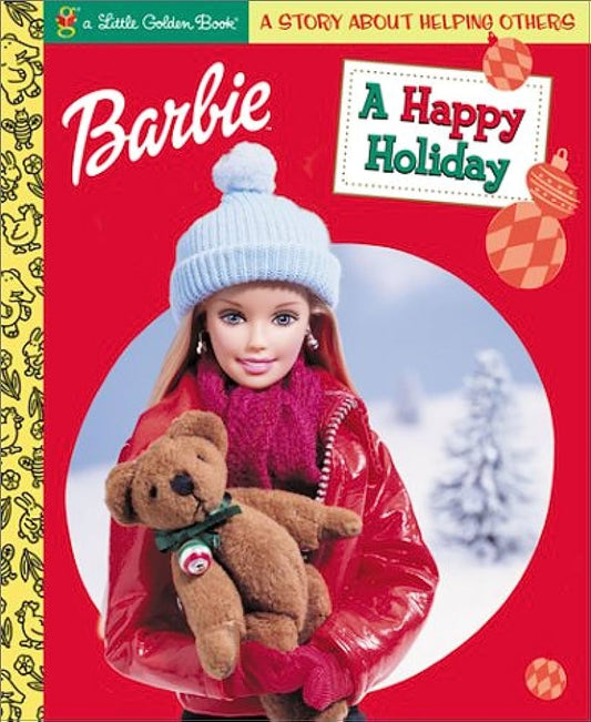Barbie "A Happy Holiday" Reading Book