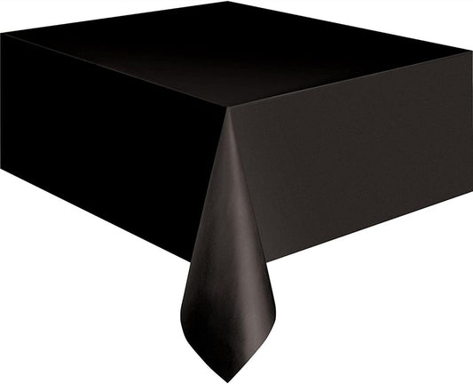 54'x108" Rectangular Tablecover (Midnight Black)