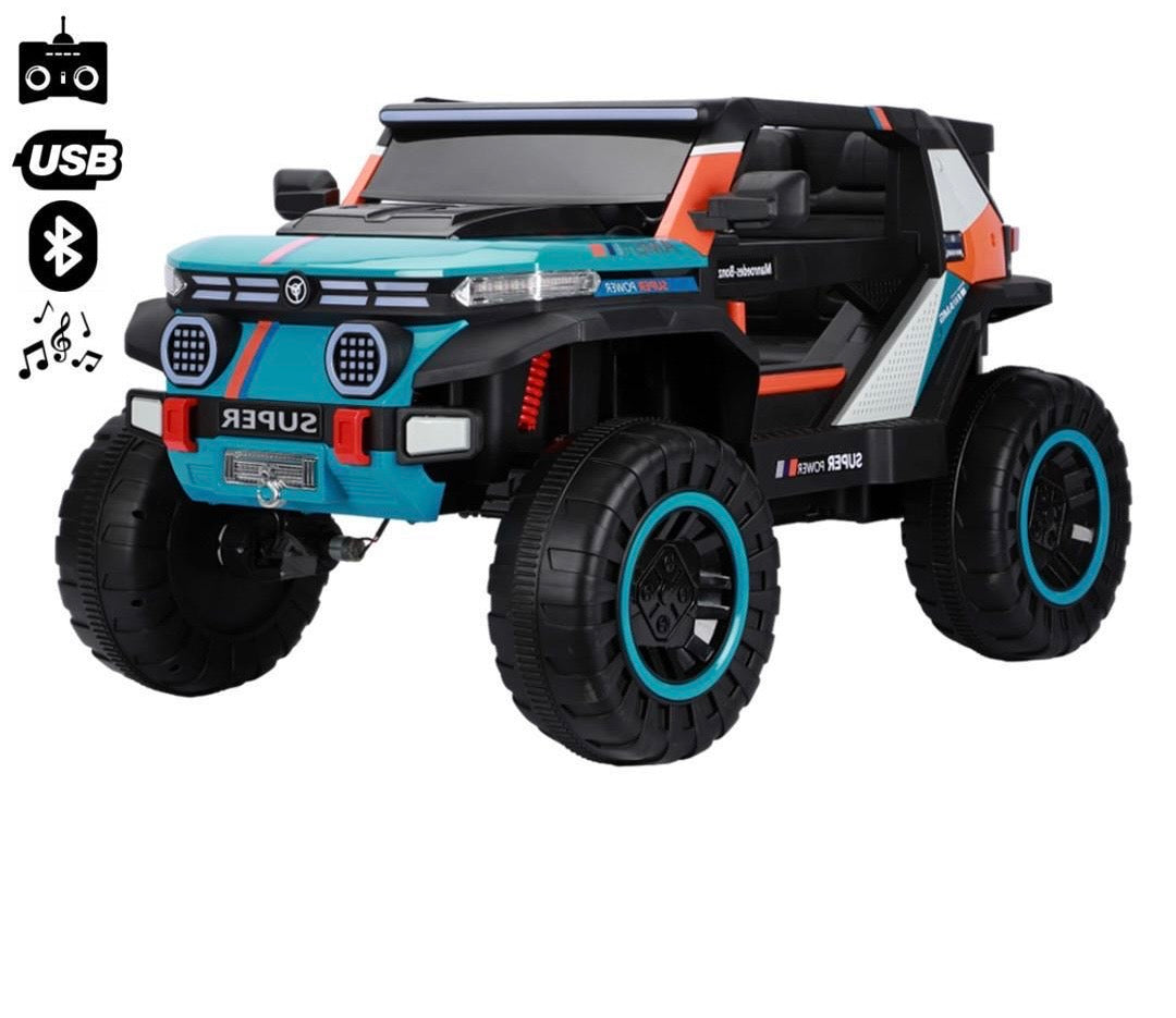 Two Color Super Electric Jeep