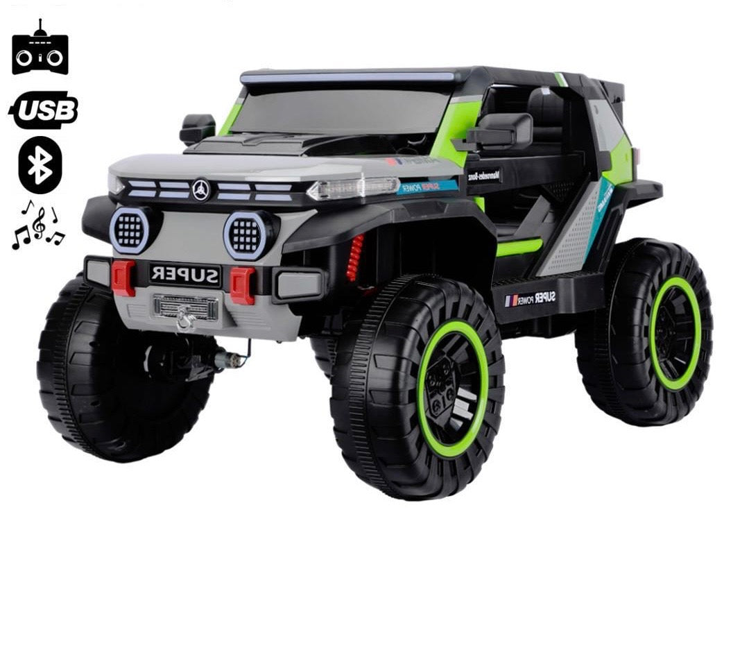 Two Color Super Electric Jeep