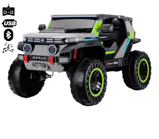 Two Color Super Electric Jeep