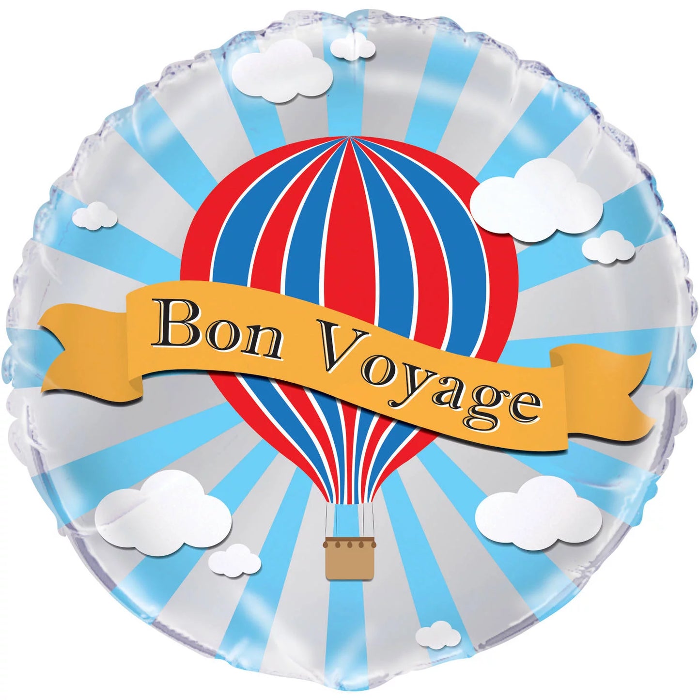 Bon Voyage Foil Balloon