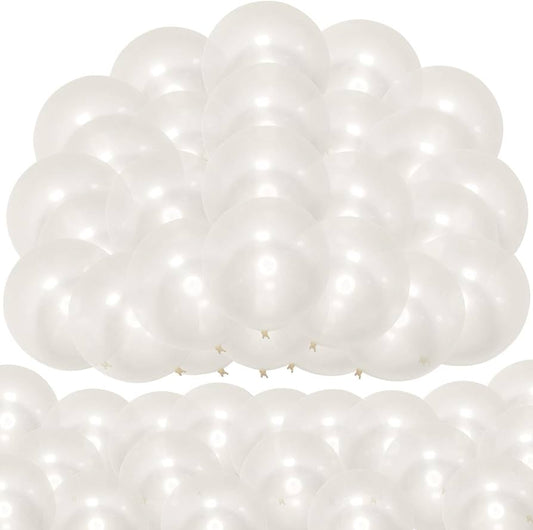 10pcs 12" Helium Balloons (Clear)