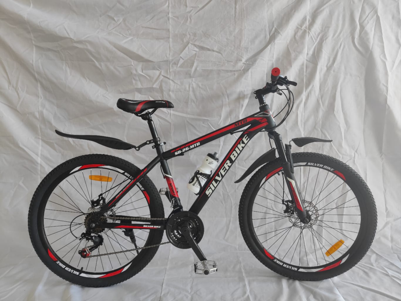 26" Black & Red Bicycles