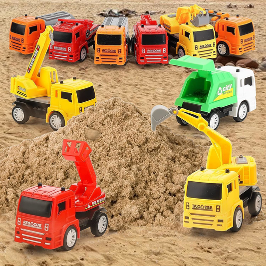 4pcs Excavator Toy Favours