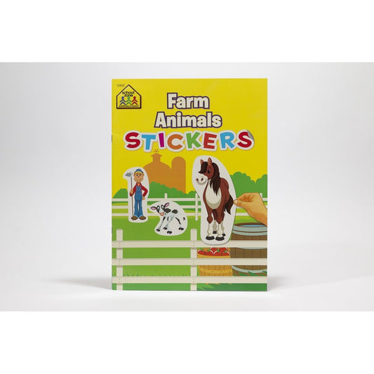 Farm Animals Stickers Book