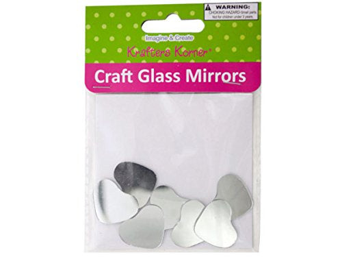 Heart shaped Craft Glass Mirrors