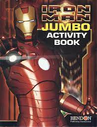 Iron Man Jumbo Activity Book