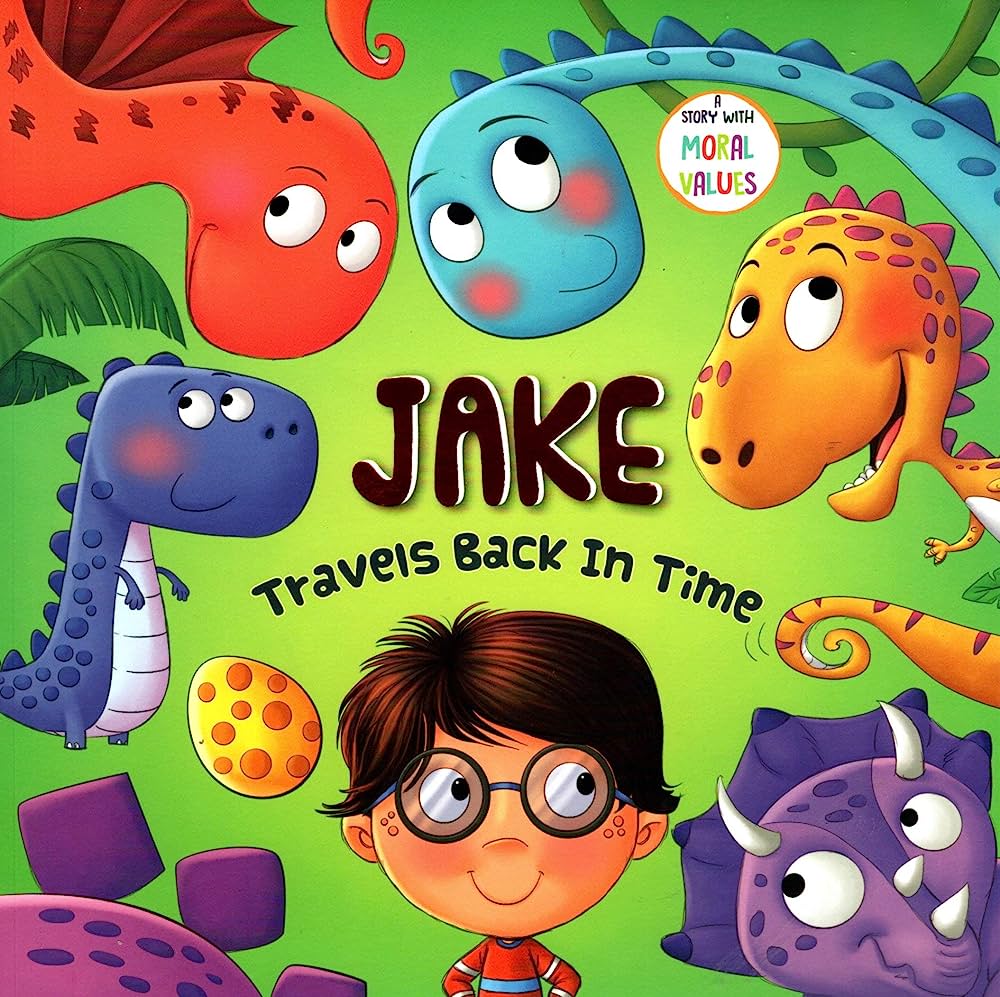 Jake Travels Back in Time Story Book