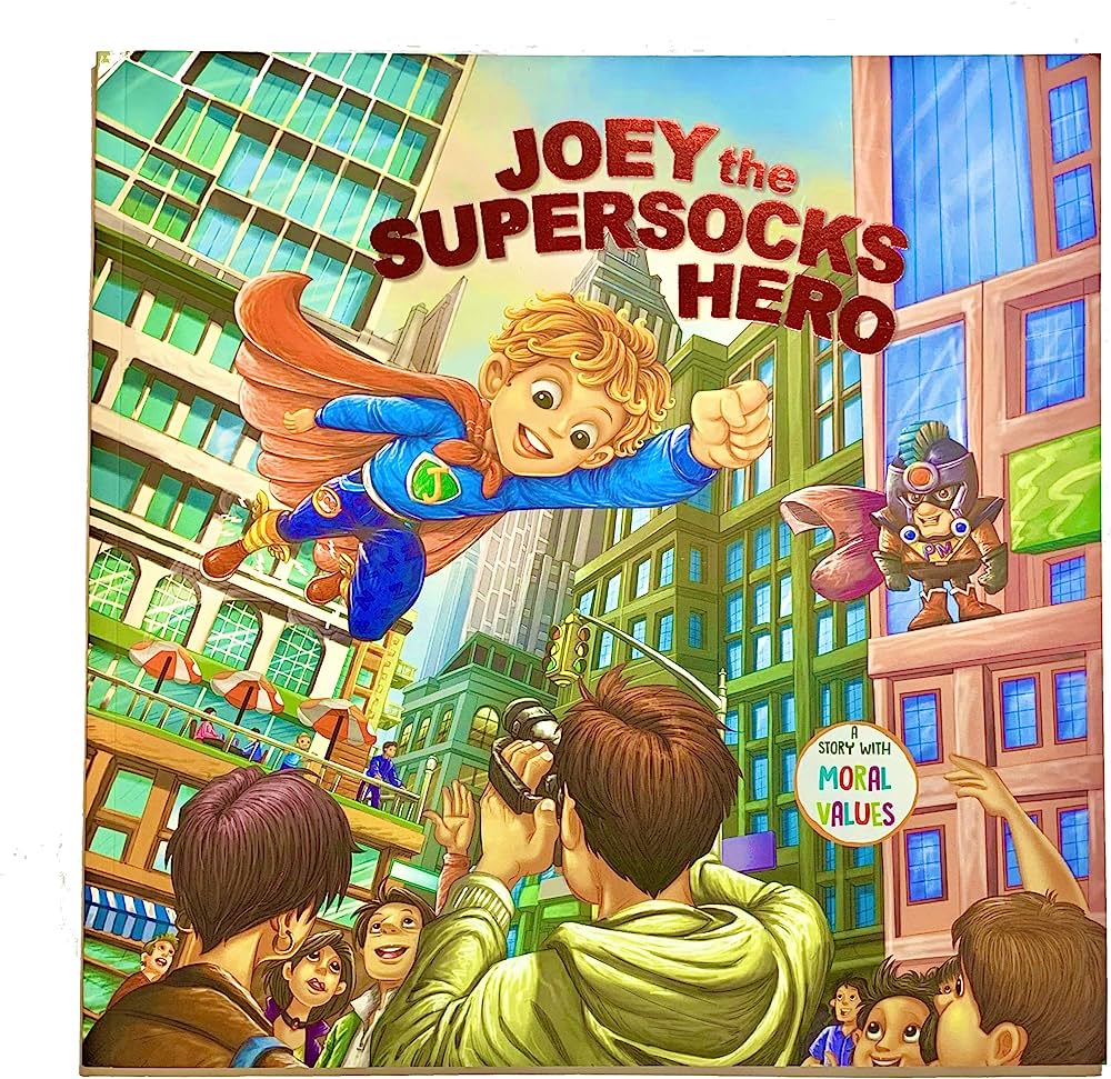 Joey the Supersocks Hero Book