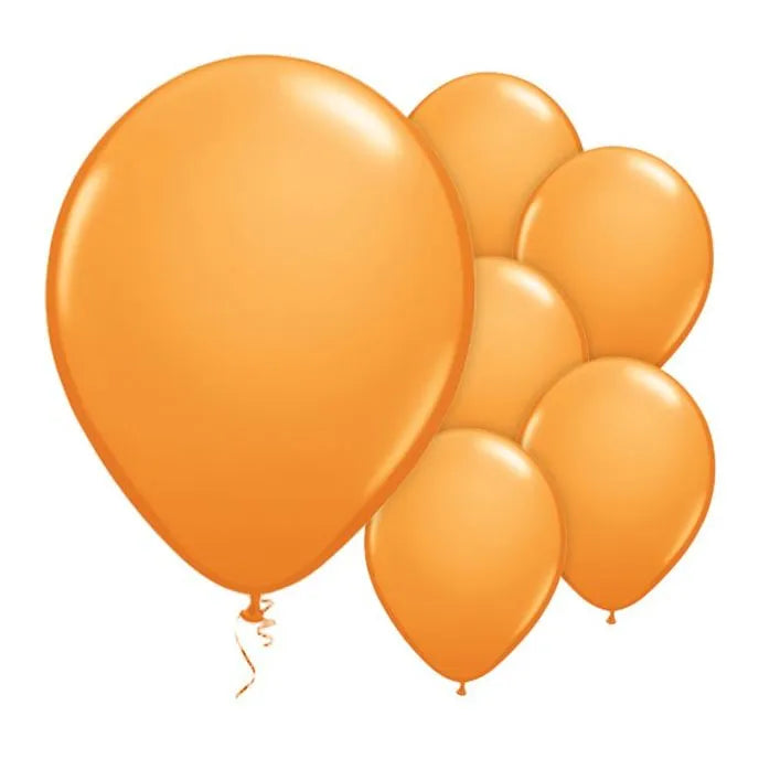 12pcs 12" Orange Balloons