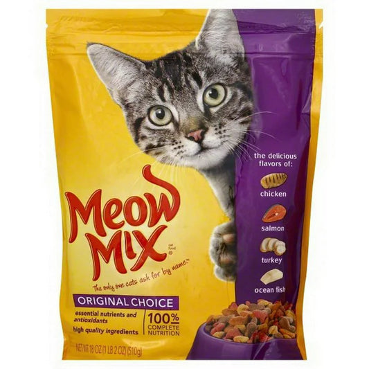 Meow Mix 1lb Original Cat Food