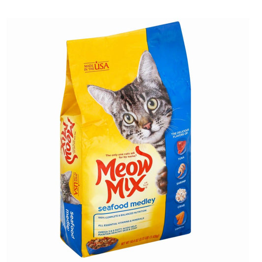 Meow Mix 3.15lb Seafood Medley Cat Food