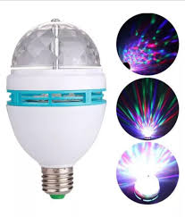 Rotating Disco Light (Screw Bulb)