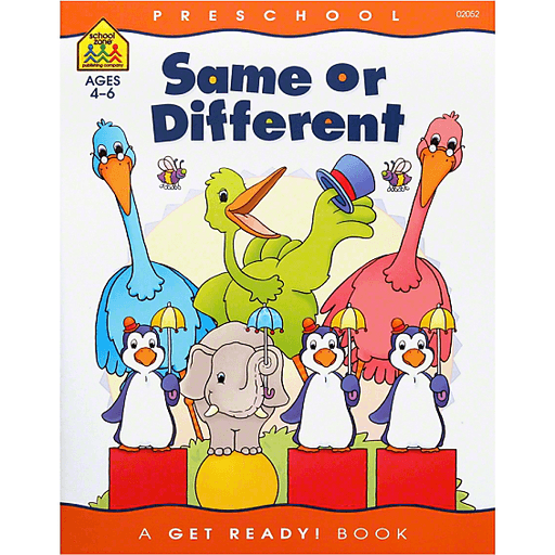 Same or Different Book Ages 4-6