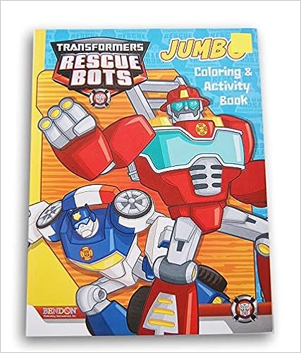 Transformers Jumbo Colouring & Activity Book