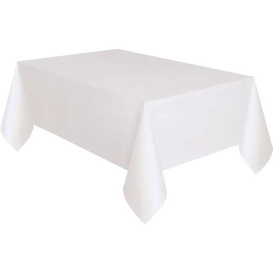 54"x108" Rectangular Tablecover (White)